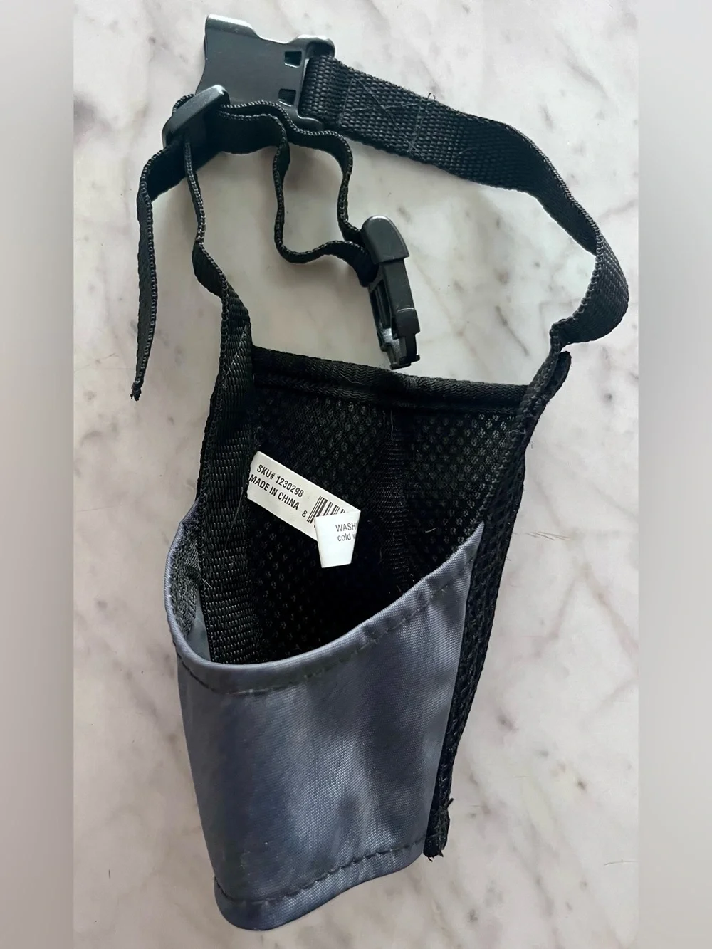 Petco Black Mesh soft dog muzzle adjustable size medium large